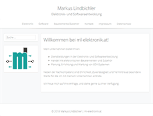 Tablet Screenshot of ml-elektronik.at